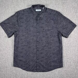 Tommy Bahama IslandZone Performance Stretch Short Sleeve Button Down Shirt L